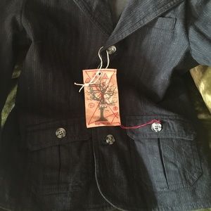 Cool European Boy’s Hooded Blazer
